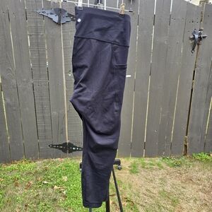 Women's Black Yoga Pants Size 2X